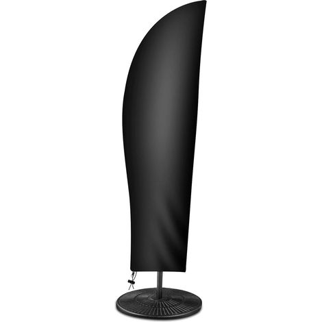 Funda para Sombrilla,Cubierta Parasol para Exteriores con Cremallera, Funda de Parasol en Voladizo 420D,Funda Sombrilla Jardin Impermeable (1/3)