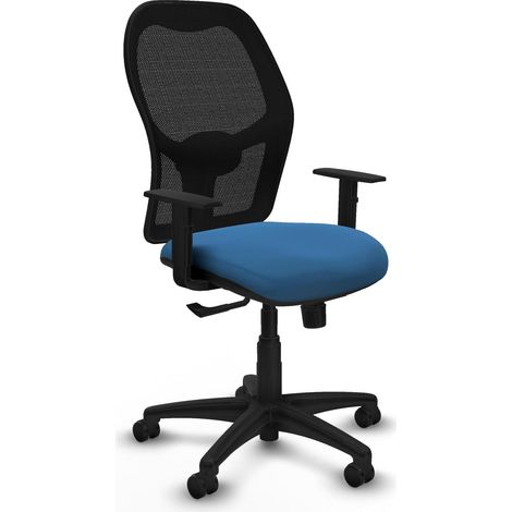 Sedia ufficio piqueras y crespo Alocén nero poliammide (1/2)
