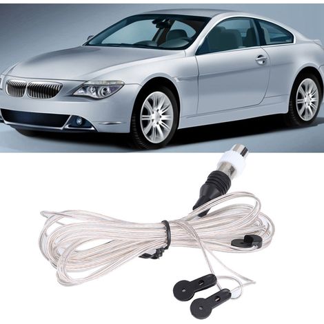 ANT-108 Universal-FM-Antenne, 2 Meter Kabel mit weiblichem Stecker, verbesserter Radioempfang, 2 Meter langes Koaxialkabel (1/5)
