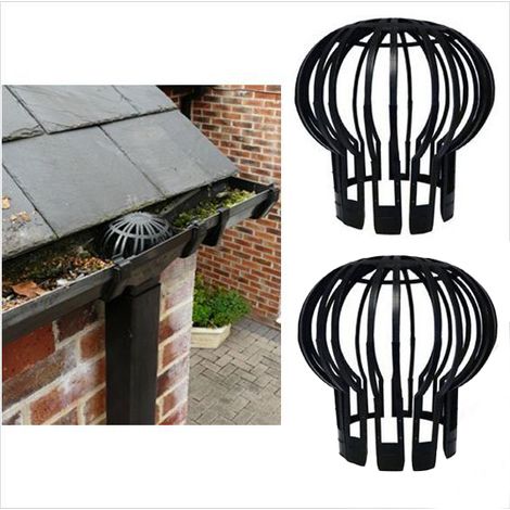 Composants du système de drainage Couvercle de filtre de gouttière 2pcs (1/5)