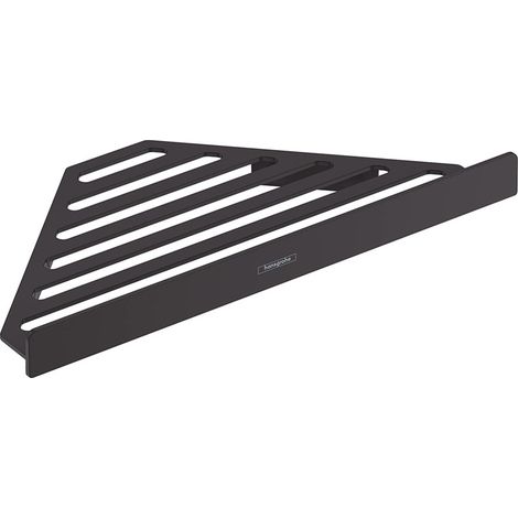 AddStoris Eckduschablage schwarz matt (1/5)
