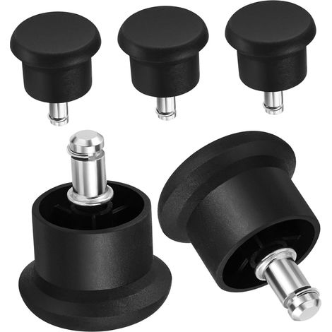 Patins antidérapants pour roulettes de chaise de patins en PU lot (1/5)