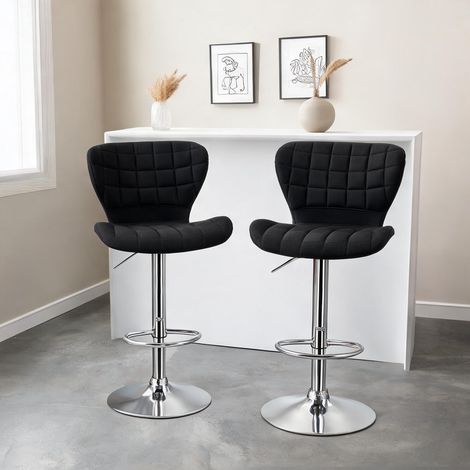 Tabouret de bar réglable de 59 à 81 cm 47 x 51,5 x 111,5 cm (1/5)