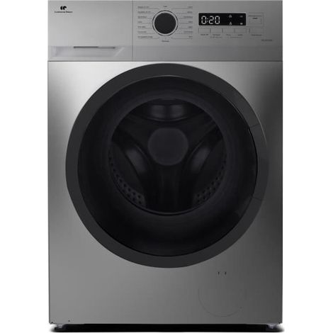 Continental Edison – Lave-linge hublot 9 kg CELL914ISS – Classe A – Largeur 59,5 cm – 1400 trs/min – Moteur induction – Silver