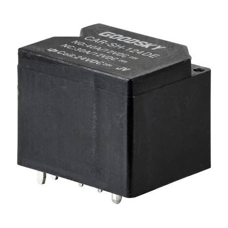 GoodSky CAR-SH-124DE Relais automobile 24 V/DC 40 A 1 inverseur (RT) Tray Y293192 (1/3)
