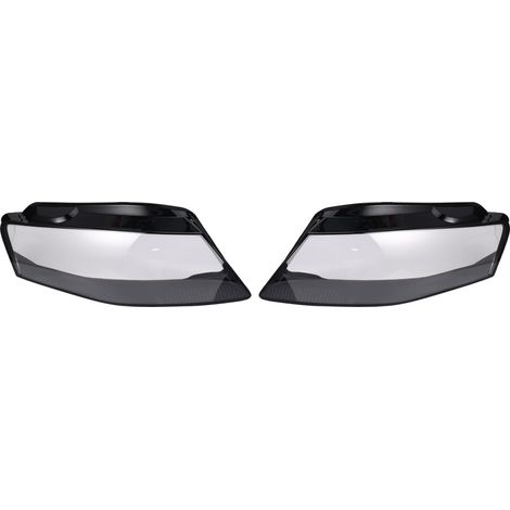 1 par de cubiertas ligeras para faros delanteros (izquierdo y derecho) para Audi A4 B8 2008-2012