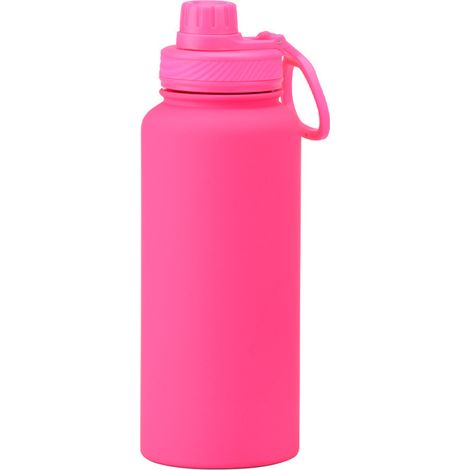 1 Bouteille isotherme,Acier inoxydable,1000 ml,Maintien température 27h,Couvercle anti-fuite,Randonnée Camping (1/5)