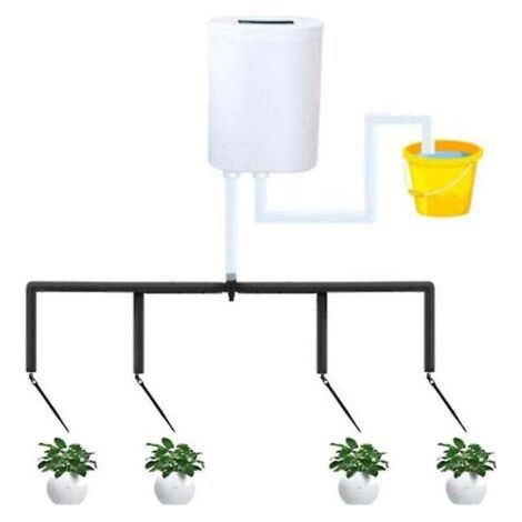QORVA-Système de minuterie de pompe à 4 têtes Contrôleur de pompe d'arrosage automatique extérieur Fleurs Plantes Arroseur domestique D (1/3)