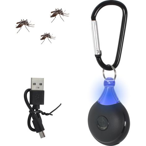 Ultrasonic Pest Repellent,USB Electronic Insect Repellent, Ultrasonic Mosquito Protection, Pest Control Repeller for Mosquitoes, Spiders,Cockroaches (1/5)