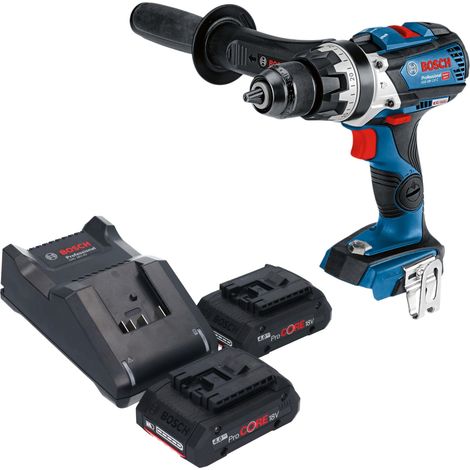 Avvitatore a percussione a batteria Bosch GSB 18V-110 C Professional 18 V 110 Nm Brushless + 2 batterie ProCORE da 4,0 Ah + caricabatterie (1/5)