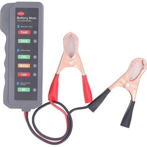 12V-Autobatterietester, Lichtmaschinentester, Kfz-Spannungsprüfgerät