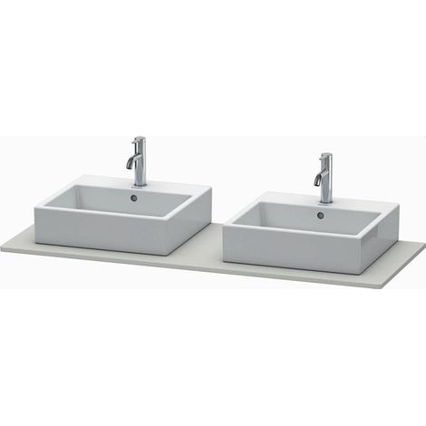 Duravit XSquare Konsole, 2 Ausschnitte, 1400x16x550mm, (1/5)