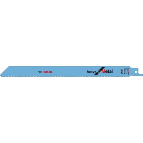 Lama per sega bosch s 1125 vf heavy bimetallica 225 mm