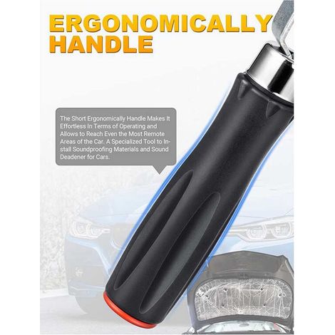 Kit de couture pour rouleaux d'insonorisation audio de voiture, ensemble de 4 pièces, coussinets d'isolation thermique, outils pour rouleaux d'insonorisation.