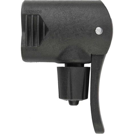 Cyclingcolors – Raccord embout de gonflage pompe sans flexible – Compatible valves Schrader et Presta – Plastique – Pour vélo, scooter, moto, voiture