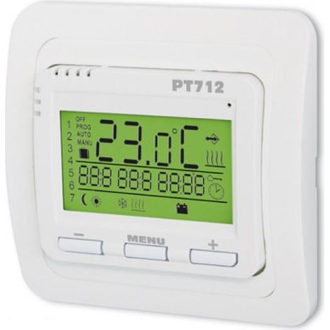 Thermostat numérique siku PT712 écran rétroéclairé compact