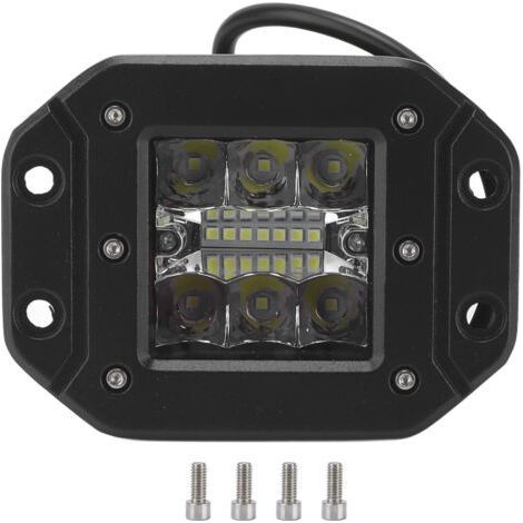 Luz de trabajo LED de 5 pulgadas y 42 W, protección IP67, lente 4D, combinación universal de faro antiniebla para UTV y ATV. (1/5)