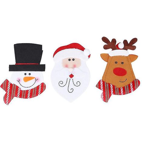 Lot de 3 housses de table pour Noël (1/3)