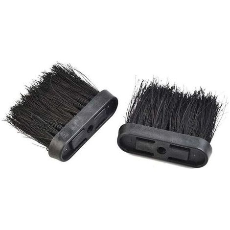 Enowelir Lot de 2 Têtes de Brosse Rectangulaire Recharge pour Nettoyage Cheminée et Poêle à Bois (1/4)
