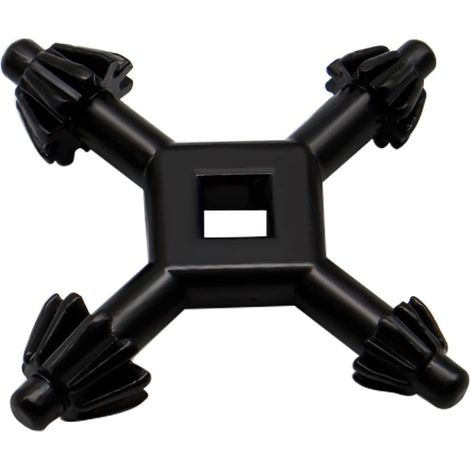Clé à Mandrin Universelle, 4 en 1 Clé de Mandrin, Noir Perceuse Multifonction Clé de Mandrin, Peut être Utilisée pour la Plupart des Perceuses à Main (1/5)