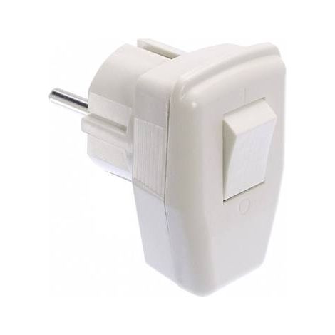 AS Schwabe 45035 clavija acodada blanca funcional