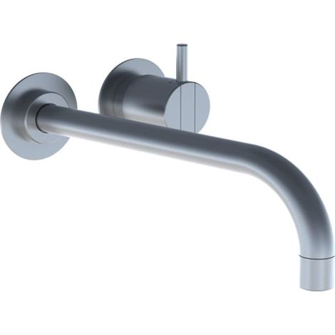 Vola Wand-Waschtisch-Eingriffmischer UP mit Auslauf Ø 2,4 cm links, Ausladung 22,5 cm