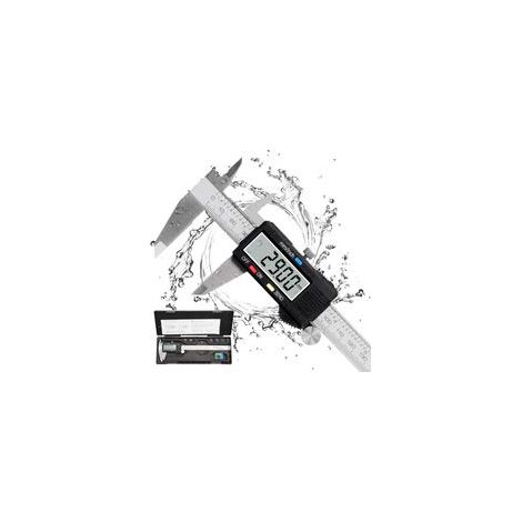 Pied a Coulisse, Pied à Coulisse Digital 150mm Acier Inoxydable Grand Écran LCD Précision Réglable 0.01mm, mm/inch conversion, Résiste aux Eclaboussures, Mesure de l'industrie domestique (1/5)