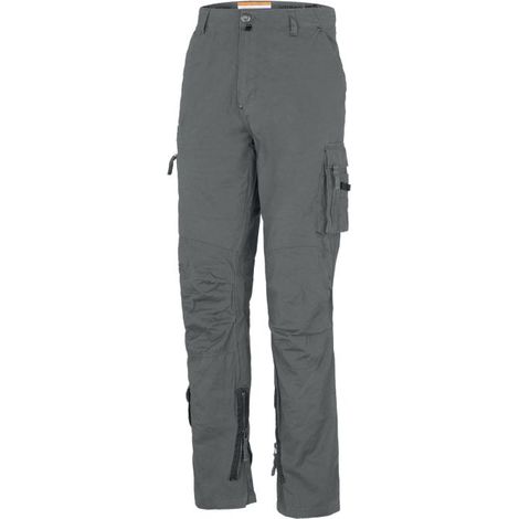 Pantaloni da lavoro multitasche Industrial Starter Raptor 8028 - S - Gris (1/2)