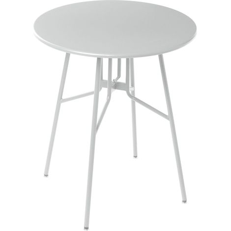 Bistro Table TALTAL 64 cm 64 cm Metal Grey