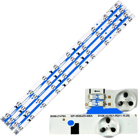 LED-Hintergrundbeleuchtungsstreifen, Länge 580 mm, 10 LED-Perlen pro Streifen, Spannung 3V, hochwertiges PVC-Material, kompatibel mit mehreren (1/5)