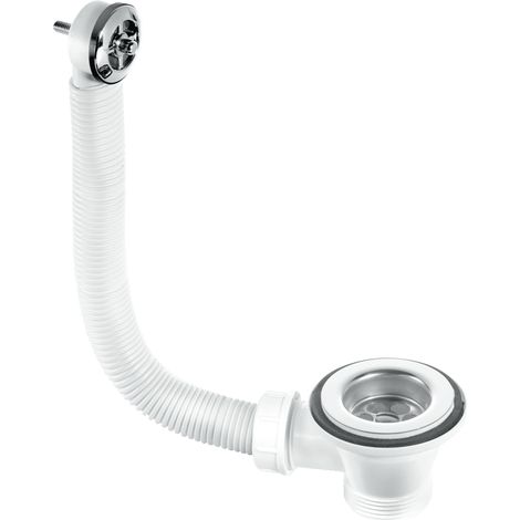 McAlpine 1.25" Combined Waste & Overflow For Vanity Basin (Nut & Bolt Connection) FVW1P (1/3)