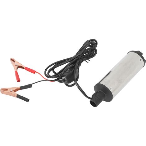 Elektrische Kraftstoffabsaugpumpe 70W, 12V 6A selbstansaugende Dieselpumpe, Fördermenge 30L/h, Flüssigkeitsförderung zum Ablassen und Absaugen. (1/5)