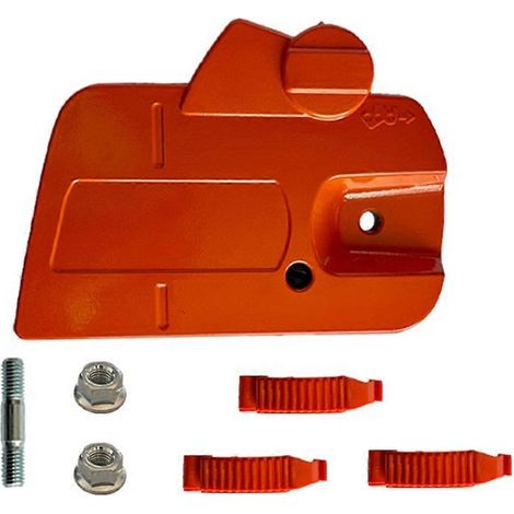 Kit de protection de guide pour Husqvarna 435 (réf. 536329204), compatible avec les modèles 435, 435E et 440 (plaque latérale gauche - SFYGV). (1/5)