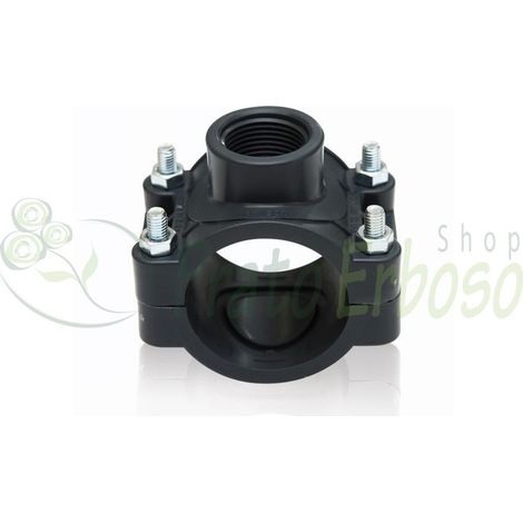 Support de sortie PN 16 avec des vis zingué 25 X 1/2