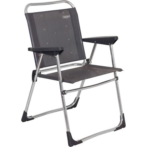 FAUTEUIL DE PLAGE FIXE ANTHRACITE AL-219