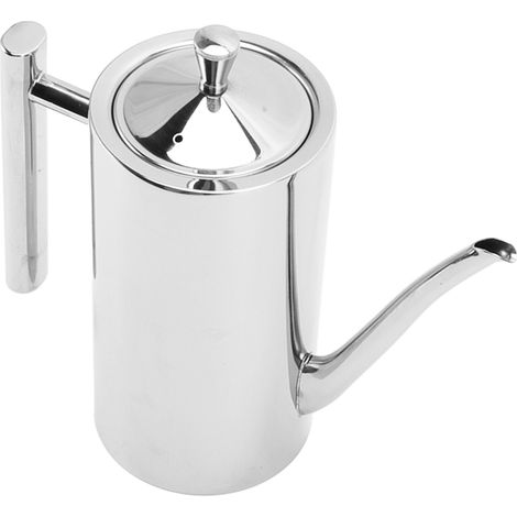 Bouteille Huile Vinaigre 500ml en Acier Inoxydable 304 - Récipient Cuisine Anti-Fuites avec Bouchon (1/5)