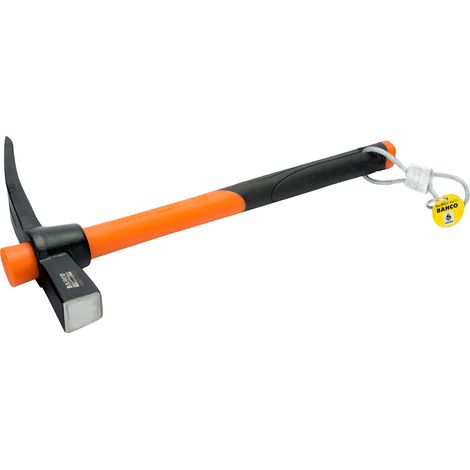 BAHCO - Marteau de maçon de type espagnol avec câble de sécurité, 700 g (1/3)