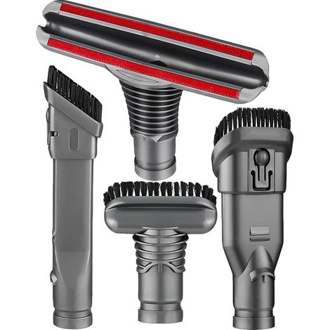 4 piezas de accesorios de vacío de repuesto para Dyson V6 DC35/45/52/58/ dx90 Kit de cepillo de herramientas de limpieza del hogar (1/5)