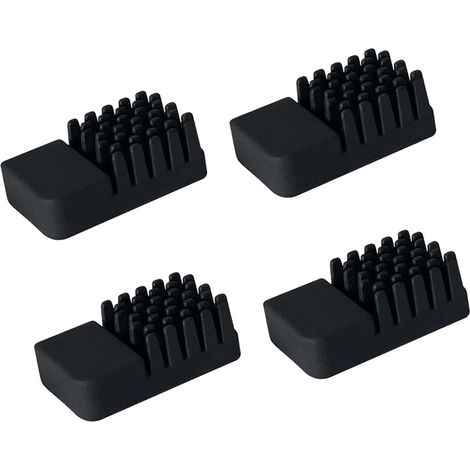 Lot de 4 brosses de rechange pour buses d'imprimante 3D Elegoo Centauri Carbon, essuie-glaces en silicone haute température