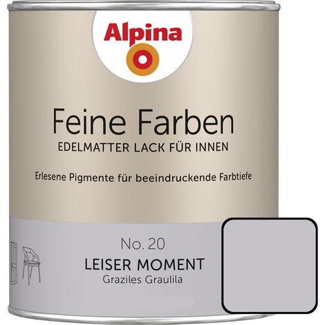 Alpina Feine Farben Lack No. 20 Leiser Moment graulila edelmatt 750 ml Buntlacke (1/3)