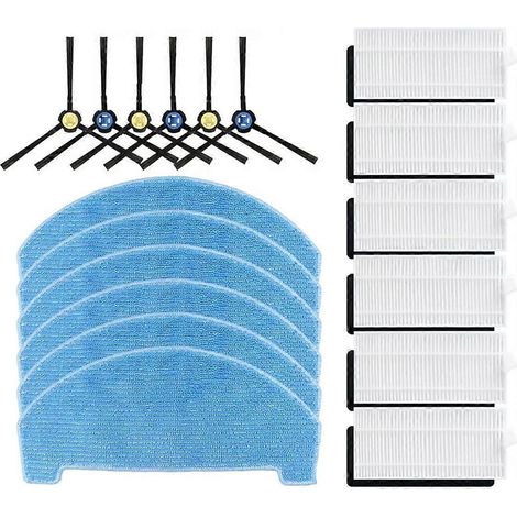 Pour T20S A20 / PVCR 3600 / G2 0926W G2 0726W / G2 1226 Filtre Brosse latérale Chiffon accessoire (1/5)