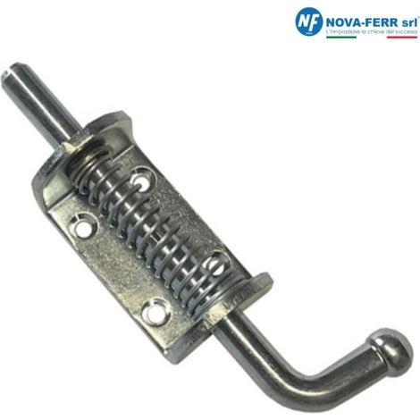 CATENACCIO A MOLLA 410 LUNGHEZZA 160 MM ZINCATO