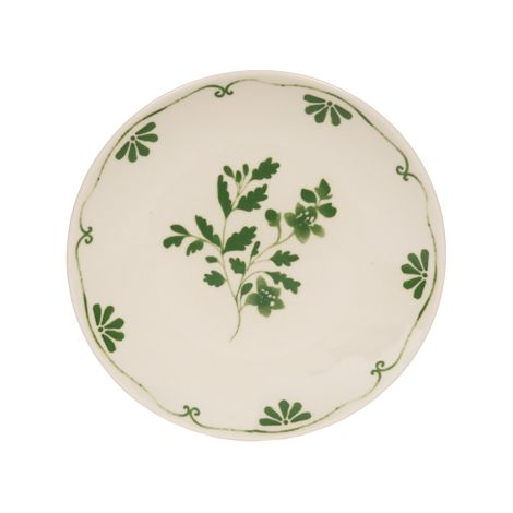 Table Passion - Assiette cocktail Appoline verte 15 cm (lot de 6)