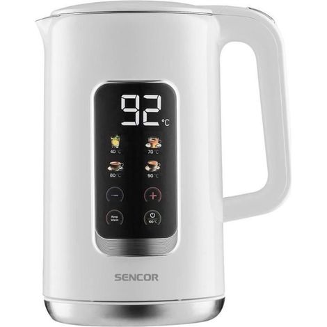 Sencor SWK 0950WH Bouilloire électrique blanche 1,7L (1/5)