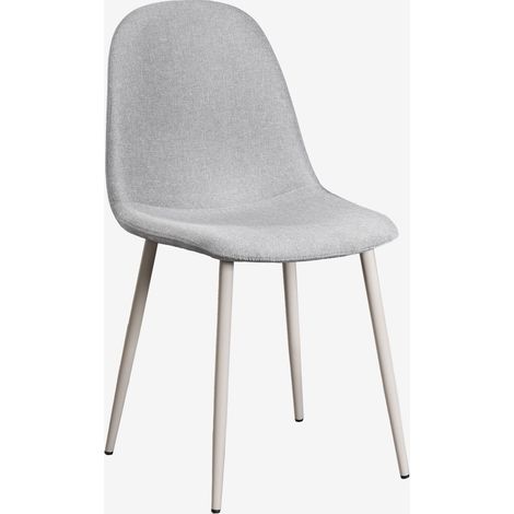 Pack de 2 sillas de comedor Glamm SKLUM Gris Topo Claro