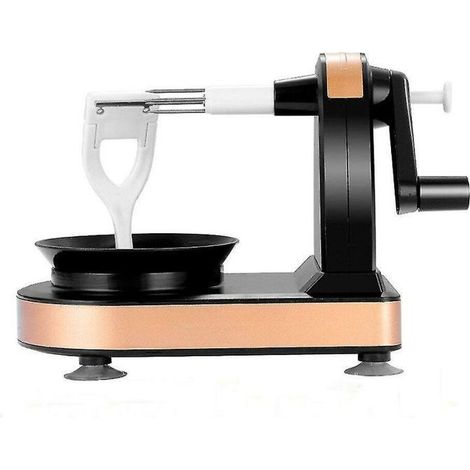 HONORNIC - Hand-Crank Apple Peeler Artifact, Household Automatic Peeler, Multifunctional Fruit Scraper (1/3)