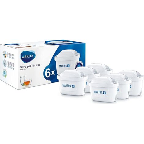 BRITA Trinkwasserfilter für Kannen, 100 l, 6 Filter, Weiß - BRITA Trinkwasserfilter für Kannen, 100 l, 6 Filter, Weiß (1/5)
