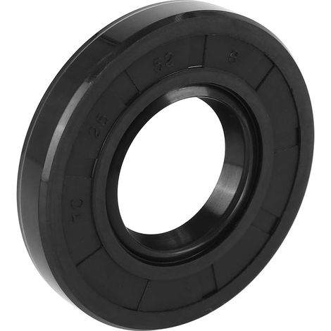 25mm x 52mm x 8mm Black Shaft Oil Seal Double Lip Rubber for Car (1/5)