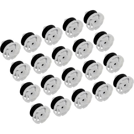 20 clips de fixation pour panneaux porte intérieurs voiture (1/5)