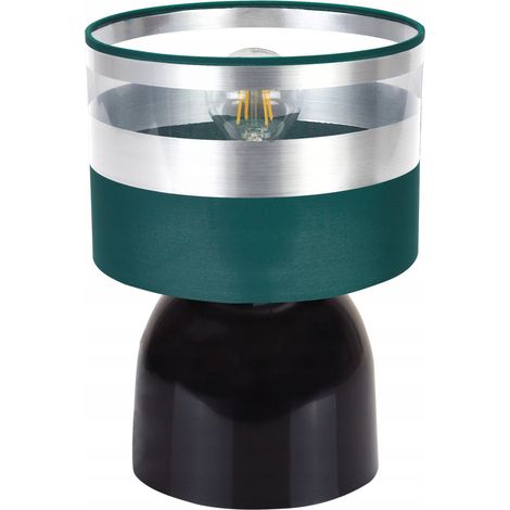 LÁMPARA DE MESA DE NOCHE CROMADA SELECCIÓN DE PANTALLA LED